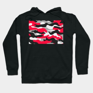 CAMO CAMOUFLAGE - RED Hoodie